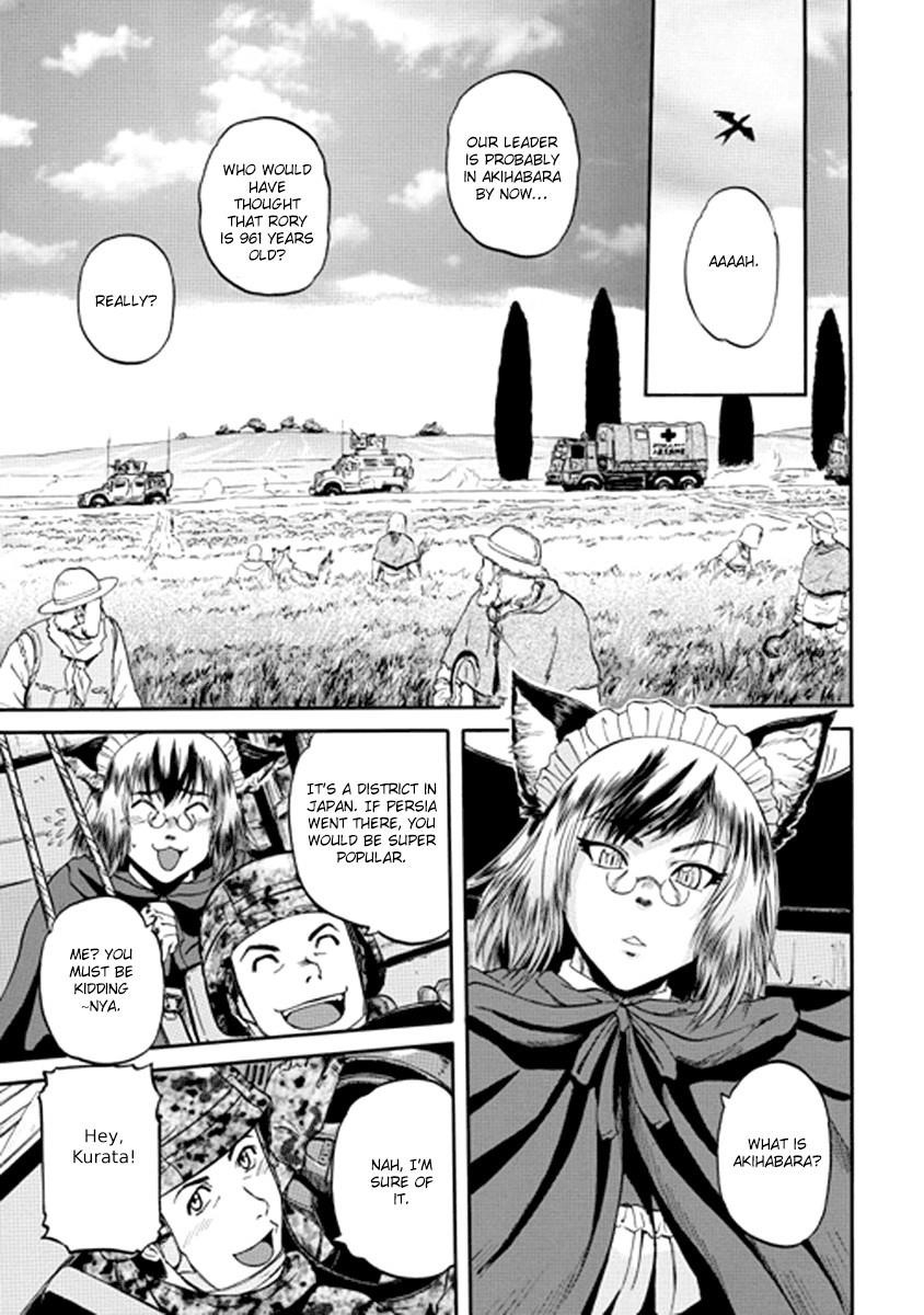 Gate – Jietai Kare No Chi Nite, Kaku Tatakeri Chapter 20 - Page 21 in English