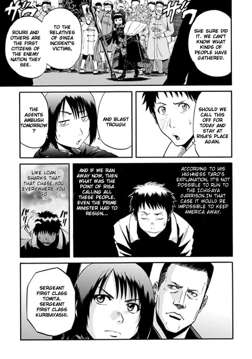 Gate – Jietai Kare No Chi Nite, Kaku Tatakeri Chapter 24 - Page 11 in English