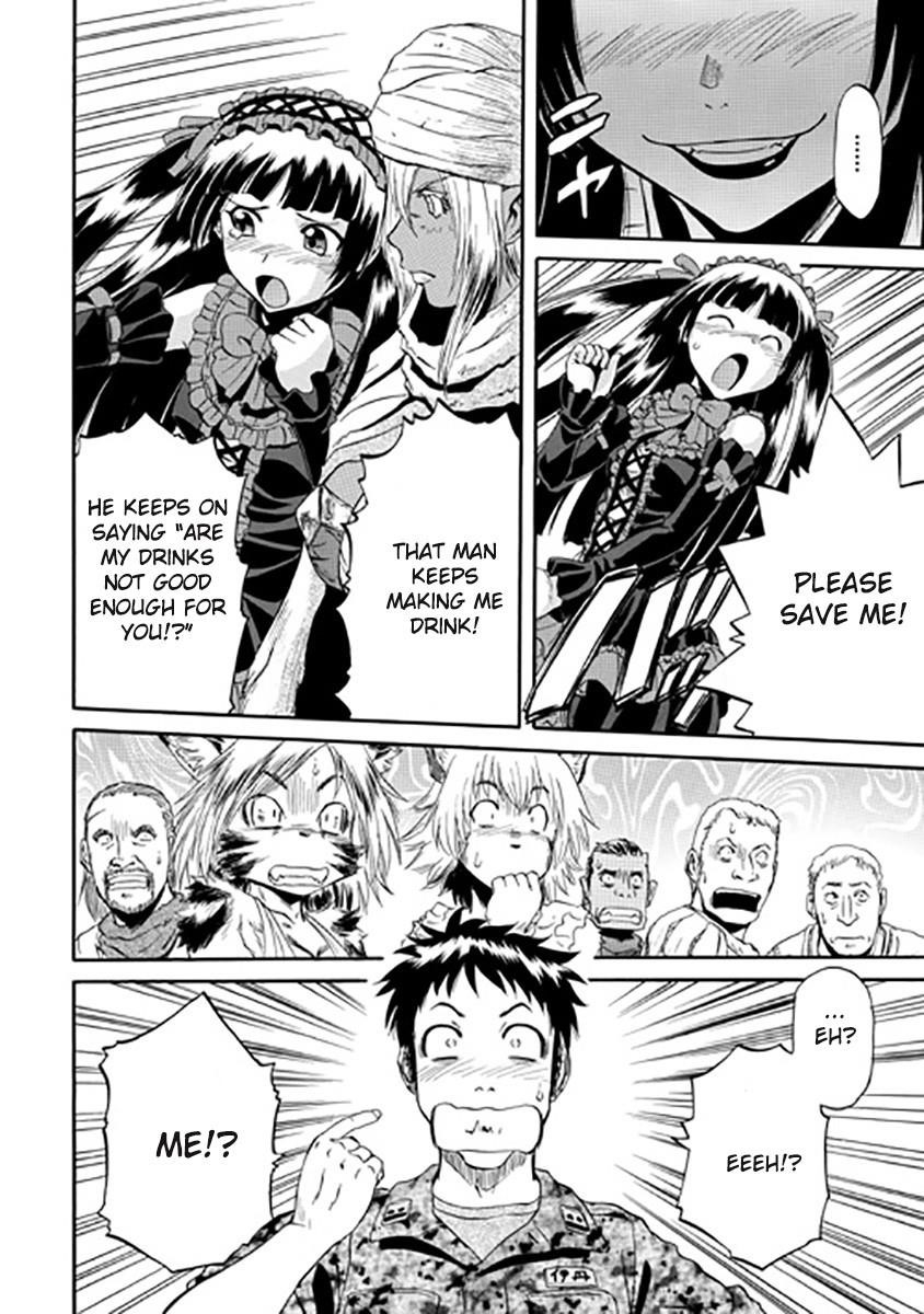 Gate – Jietai Kare No Chi Nite, Kaku Tatakeri Chapter 27 - Page 9 in English