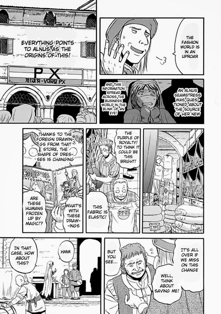 Gate – Jietai Kare No Chi Nite, Kaku Tatakeri Chapter 28 - Page 10 in English