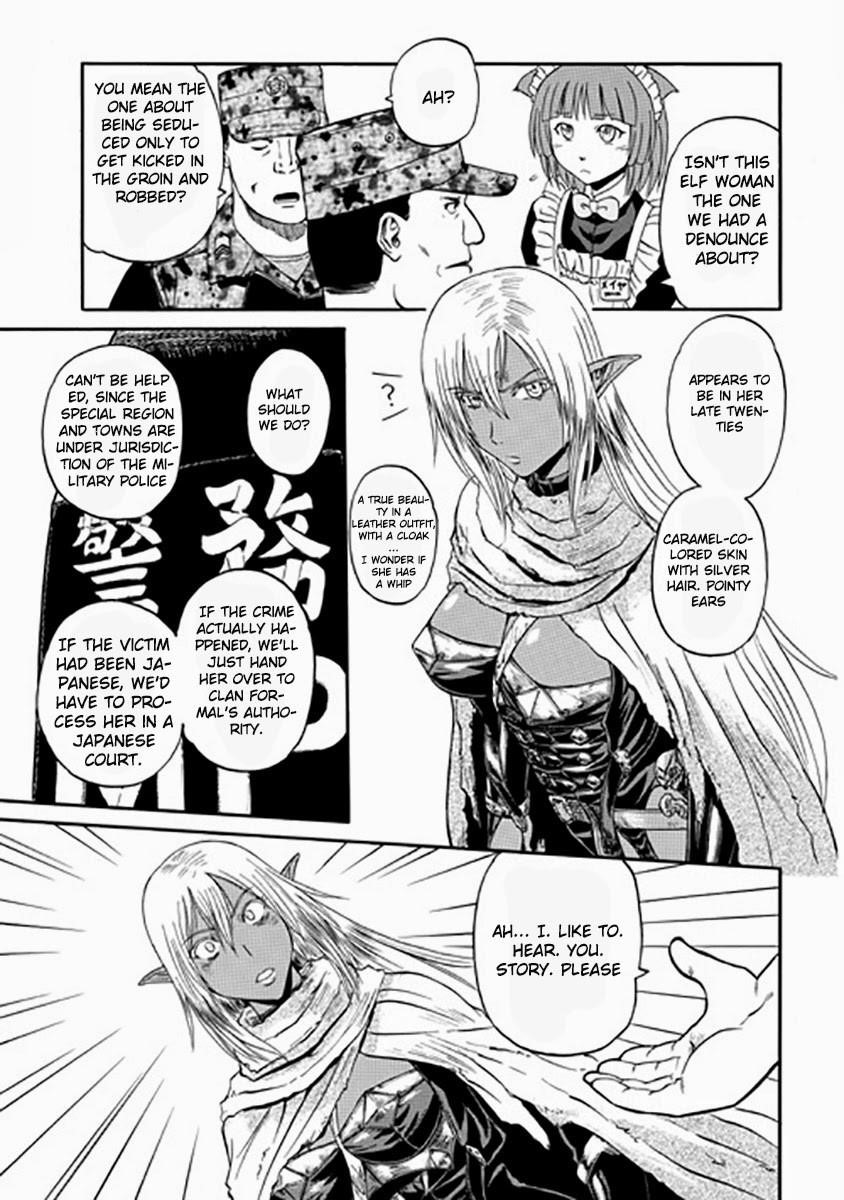 Gate – Jietai Kare No Chi Nite, Kaku Tatakeri Chapter 28 - Page 16 in English