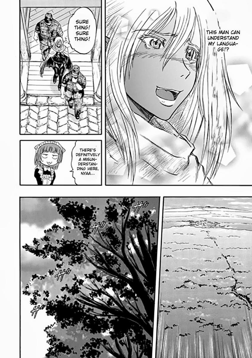 Gate – Jietai Kare No Chi Nite, Kaku Tatakeri Chapter 28 - Page 17 in English