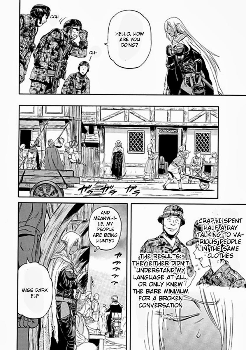 Gate – Jietai Kare No Chi Nite, Kaku Tatakeri Chapter 28 - Page 5 in English