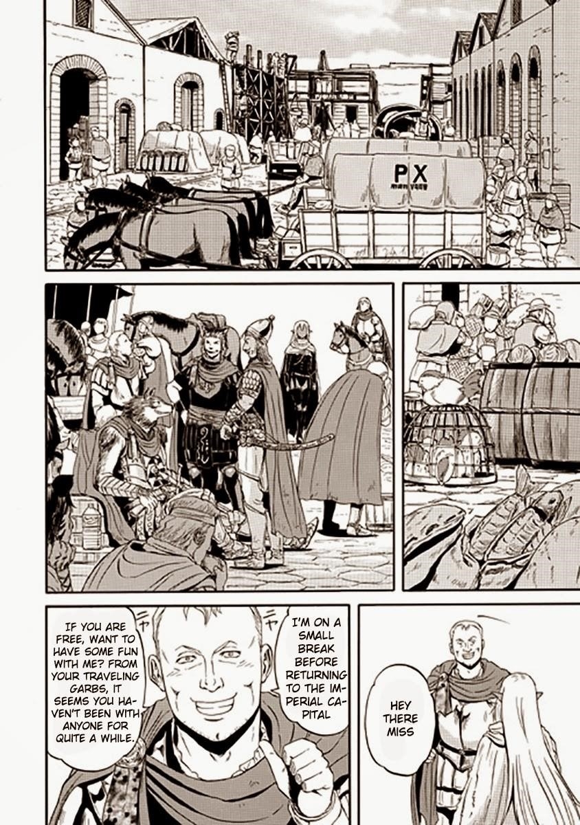 Gate – Jietai Kare No Chi Nite, Kaku Tatakeri Chapter 28 - Page 7 in English