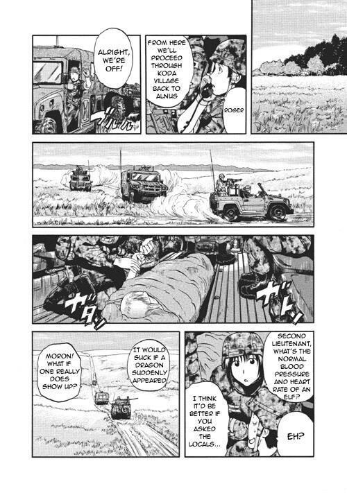 Gate – Jietai Kare No Chi Nite, Kaku Tatakeri Chapter 3 - Page 18 in English