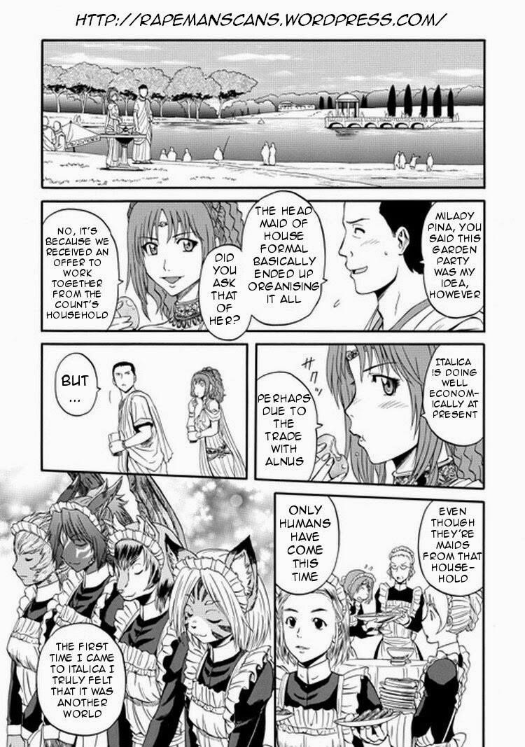 Gate – Jietai Kare No Chi Nite, Kaku Tatakeri Chapter 30 - Page 12 in English