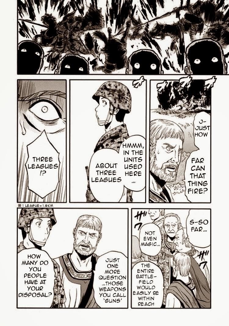 Gate – Jietai Kare No Chi Nite, Kaku Tatakeri Chapter 30 - Page 23 in English
