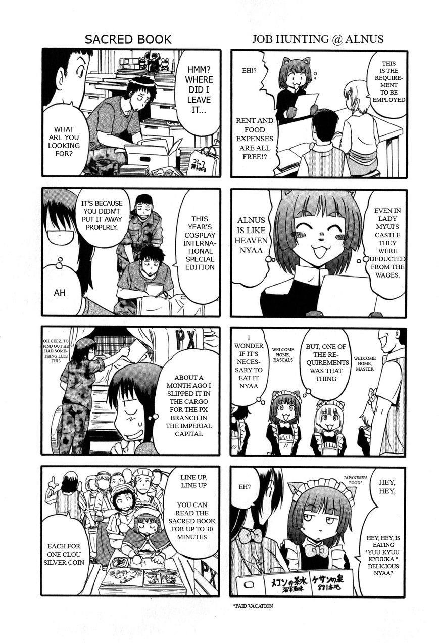 Gate – Jietai Kare No Chi Nite, Kaku Tatakeri Chapter 31.5 - Page 4 in English