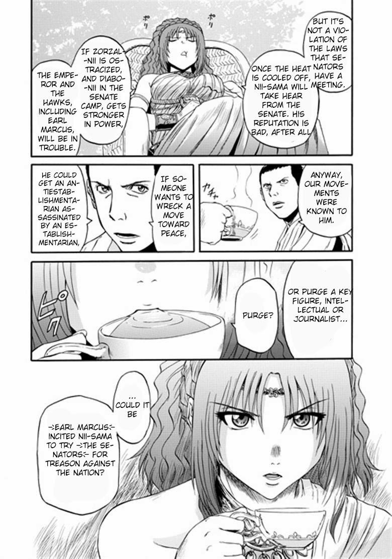 Gate – Jietai Kare No Chi Nite, Kaku Tatakeri Chapter 31 - Page 22 in English