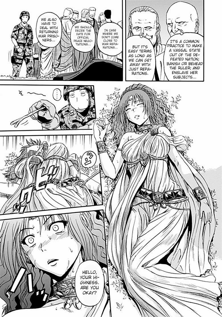 Gate – Jietai Kare No Chi Nite, Kaku Tatakeri Chapter 31 - Page 7 in English