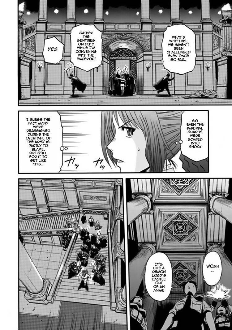 Gate – Jietai Kare No Chi Nite, Kaku Tatakeri Chapter 33 - Page 12 in English