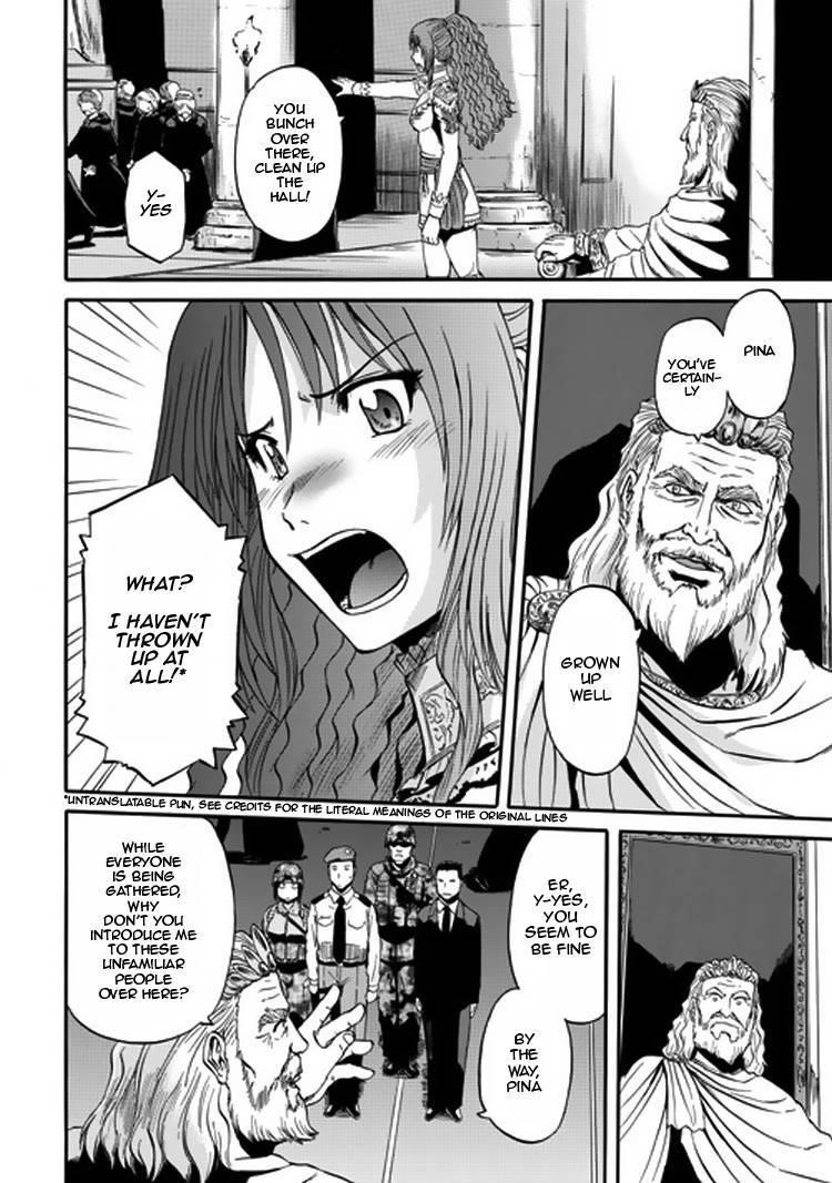 Gate – Jietai Kare No Chi Nite, Kaku Tatakeri Chapter 33 - Page 16 in English
