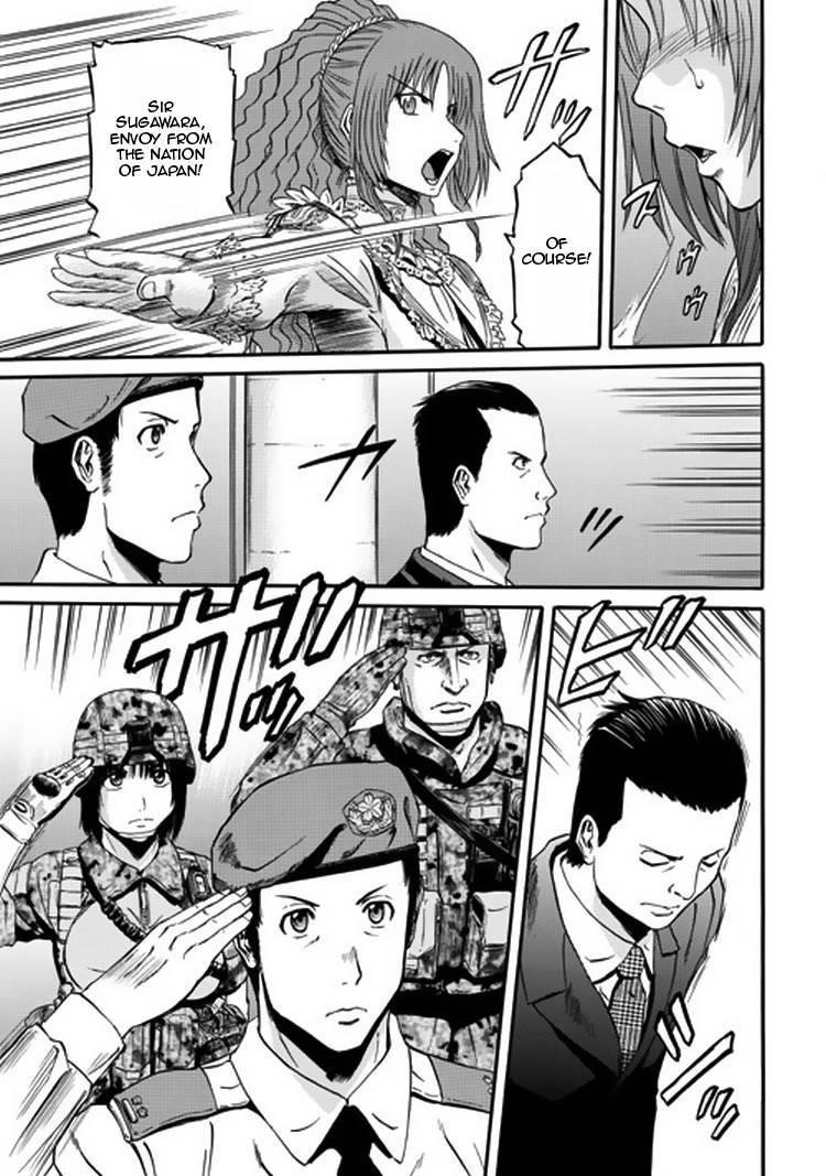 Gate – Jietai Kare No Chi Nite, Kaku Tatakeri Chapter 33 - Page 17 in English