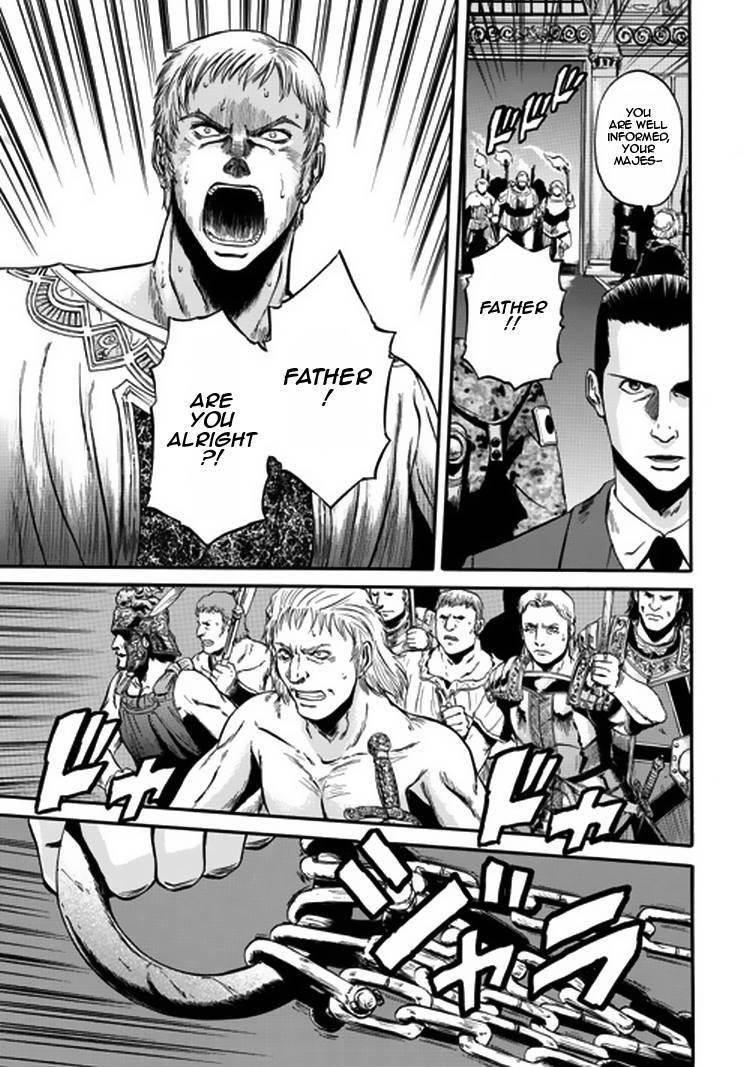 Gate – Jietai Kare No Chi Nite, Kaku Tatakeri Chapter 33 - Page 21 in English