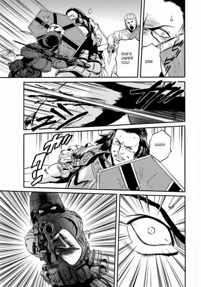Gate – Jietai Kare No Chi Nite, Kaku Tatakeri Chapter 34 - Page 15 in English