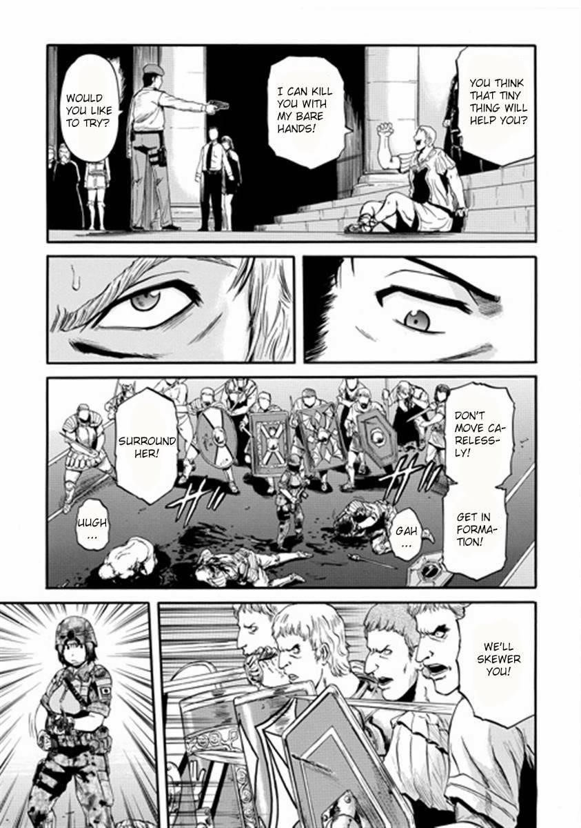 Gate – Jietai Kare No Chi Nite, Kaku Tatakeri Chapter 34 - Page 17 in English