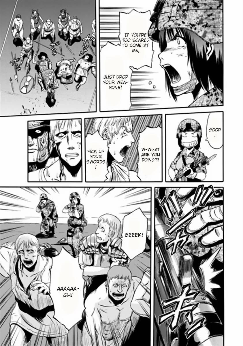 Gate – Jietai Kare No Chi Nite, Kaku Tatakeri Chapter 34 - Page 23 in English