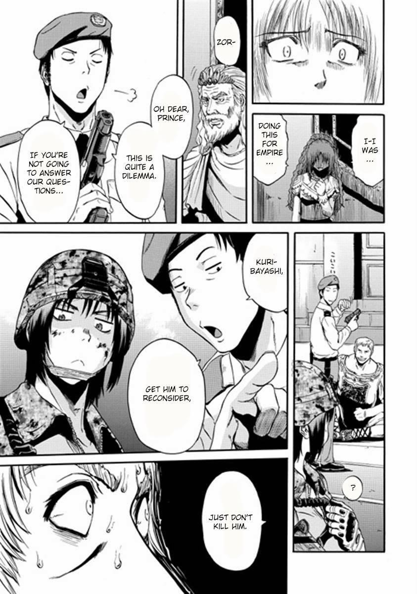 Gate – Jietai Kare No Chi Nite, Kaku Tatakeri Chapter 34 - Page 27 in English