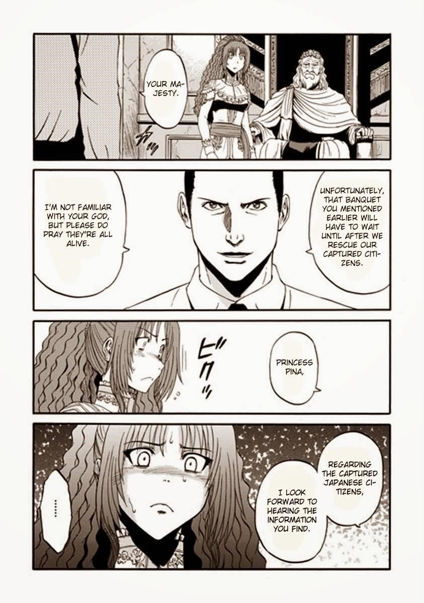 Gate – Jietai Kare No Chi Nite, Kaku Tatakeri Chapter 35 - Page 13 in English
