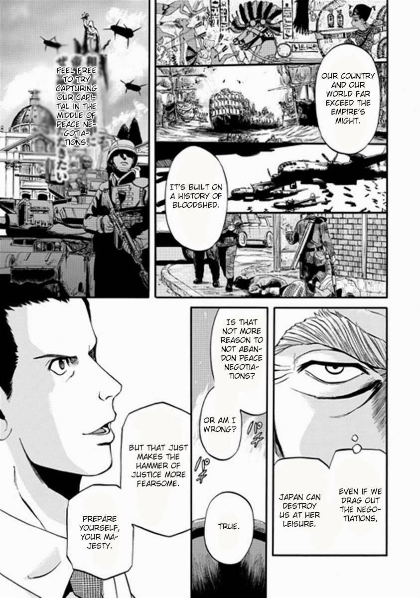 Gate – Jietai Kare No Chi Nite, Kaku Tatakeri Chapter 35 - Page 19 in English