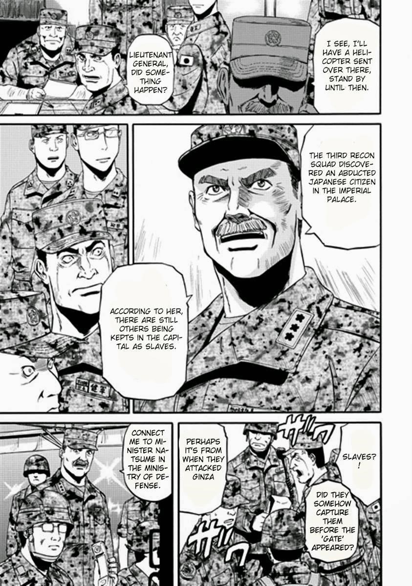 Gate – Jietai Kare No Chi Nite, Kaku Tatakeri Chapter 35 - Page 23 in English