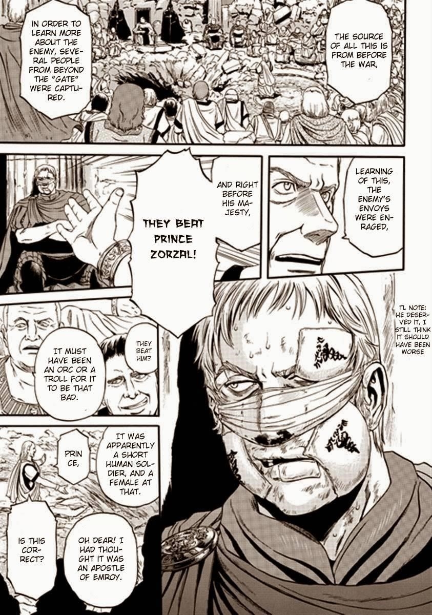 Gate – Jietai Kare No Chi Nite, Kaku Tatakeri Chapter 36 - Page 5 in English