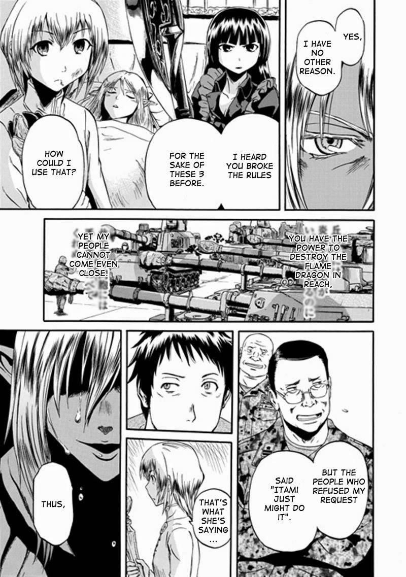 Gate – Jietai Kare No Chi Nite, Kaku Tatakeri Chapter 38 - Page 24 in English