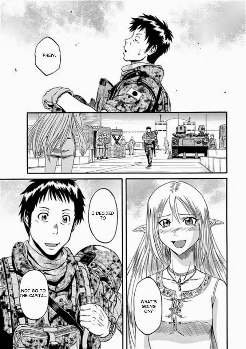 Gate – Jietai Kare No Chi Nite, Kaku Tatakeri Chapter 39 - Page 20 in English