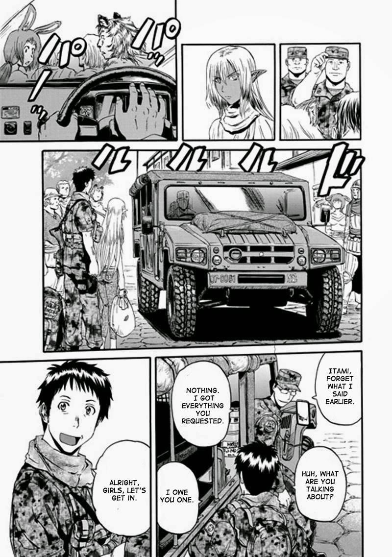 Gate – Jietai Kare No Chi Nite, Kaku Tatakeri Chapter 39 - Page 36 in English