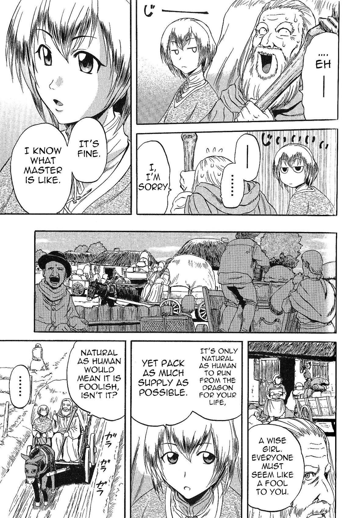 Gate – Jietai Kare No Chi Nite, Kaku Tatakeri Chapter 4 - Page 5 in English