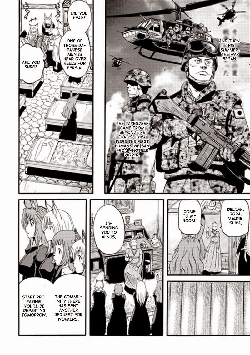 Gate – Jietai Kare No Chi Nite, Kaku Tatakeri Chapter 40 - Page 17 in English