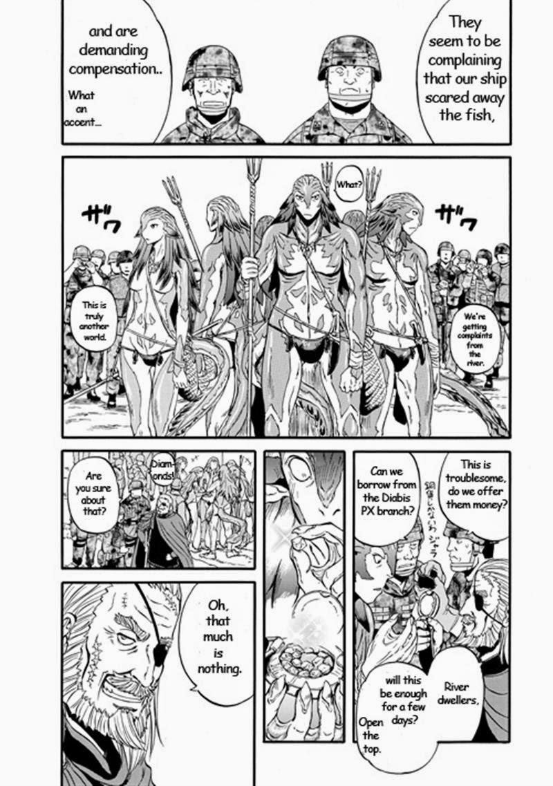 Gate – Jietai Kare No Chi Nite, Kaku Tatakeri Chapter 42 - Page 34 in English