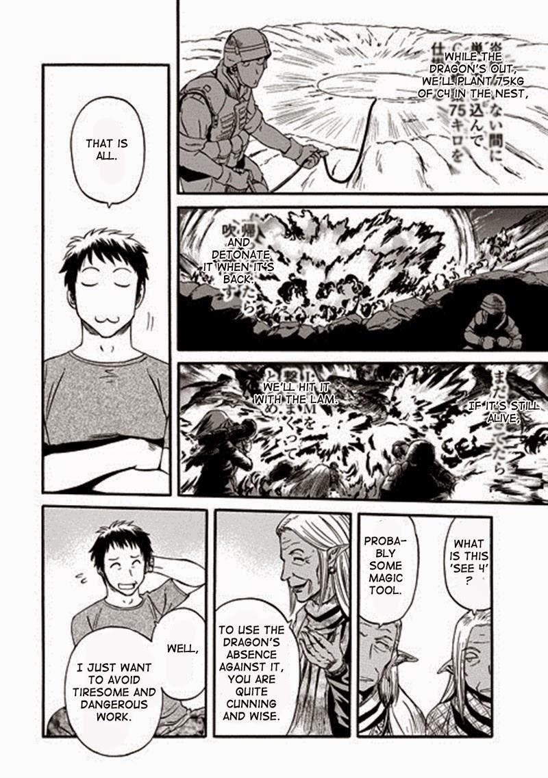 Gate – Jietai Kare No Chi Nite, Kaku Tatakeri Chapter 43 - Page 12 in English