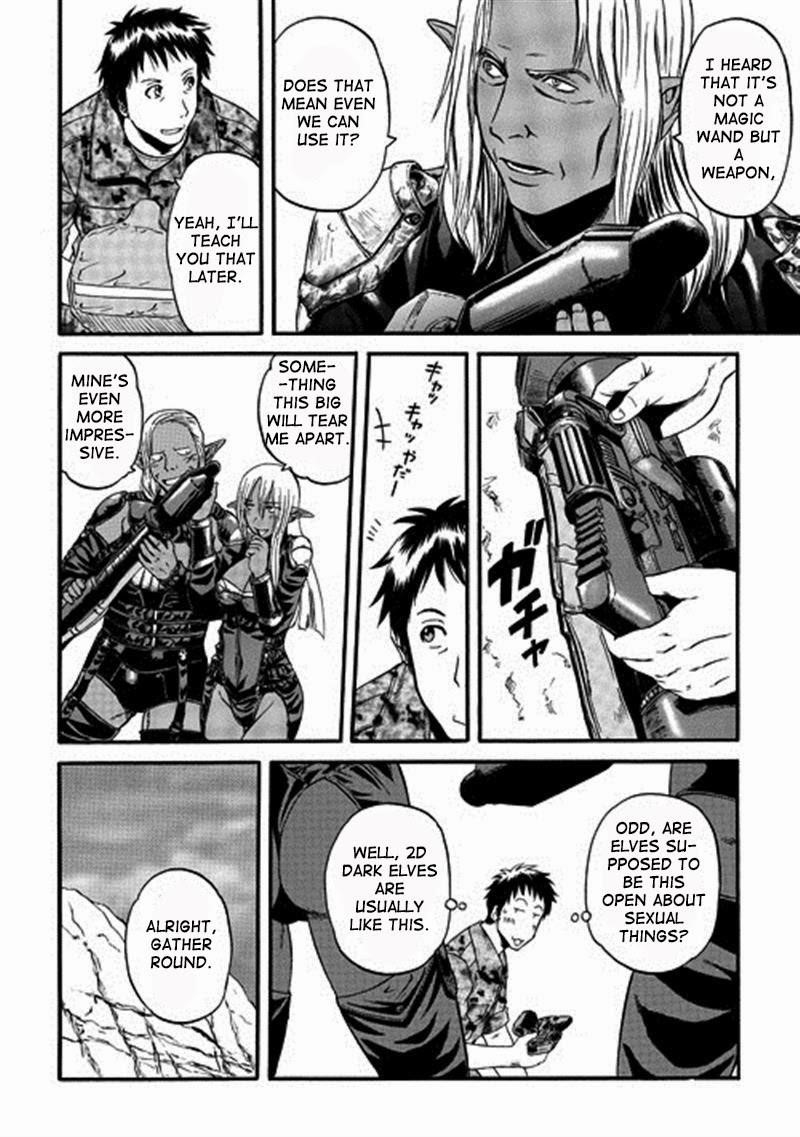 Gate – Jietai Kare No Chi Nite, Kaku Tatakeri Chapter 43 - Page 22 in English
