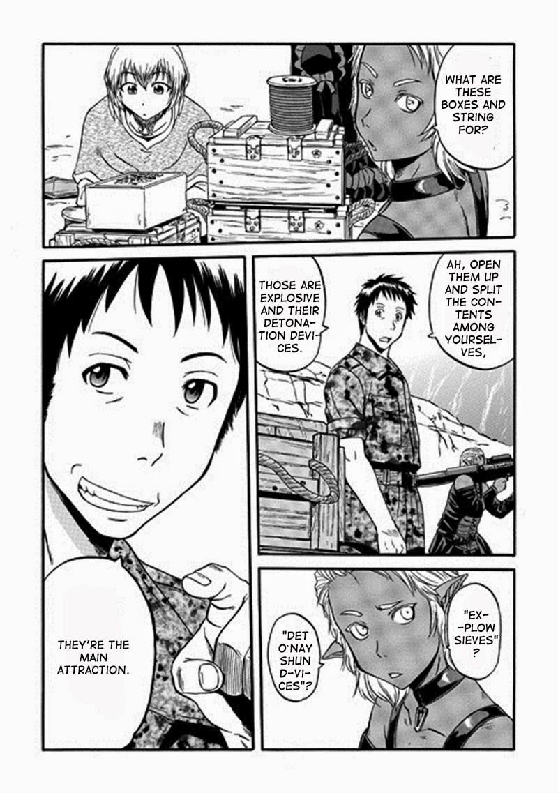 Gate – Jietai Kare No Chi Nite, Kaku Tatakeri Chapter 43 - Page 25 in English