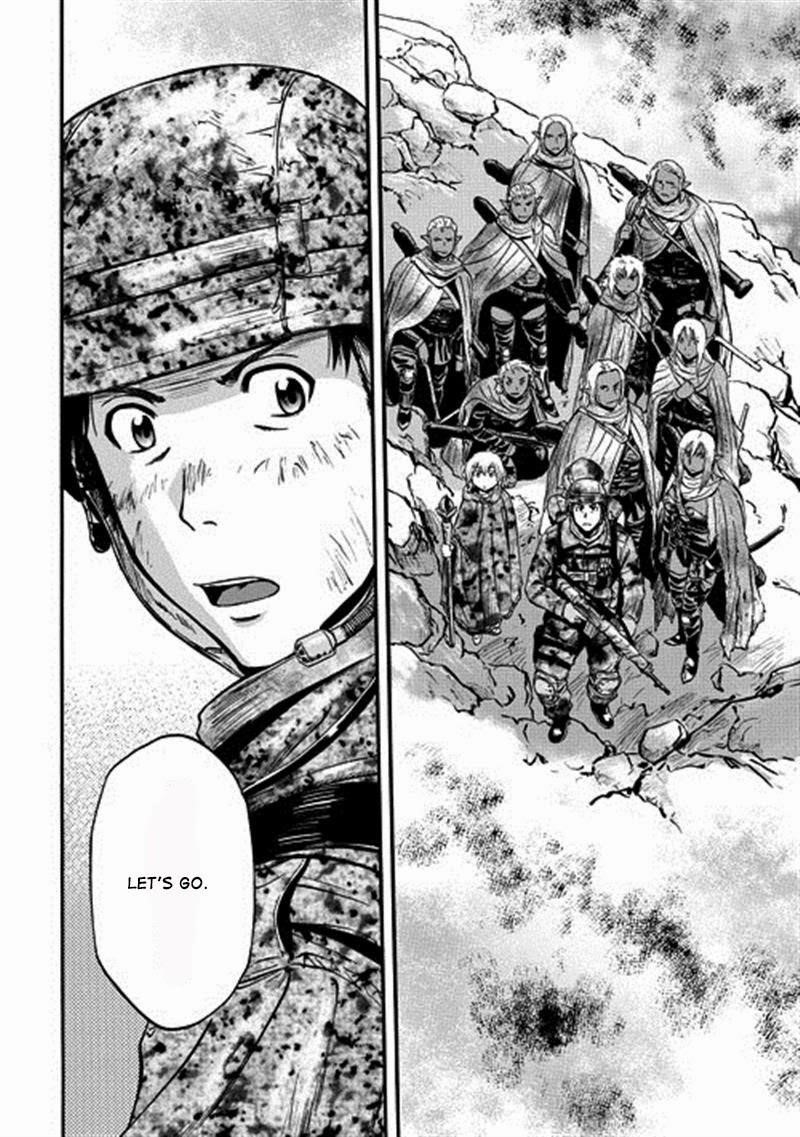 Gate – Jietai Kare No Chi Nite, Kaku Tatakeri Chapter 43 - Page 38 in English