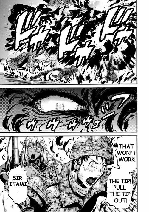 Gate – Jietai Kare No Chi Nite, Kaku Tatakeri Chapter 44 - Page 19 in English