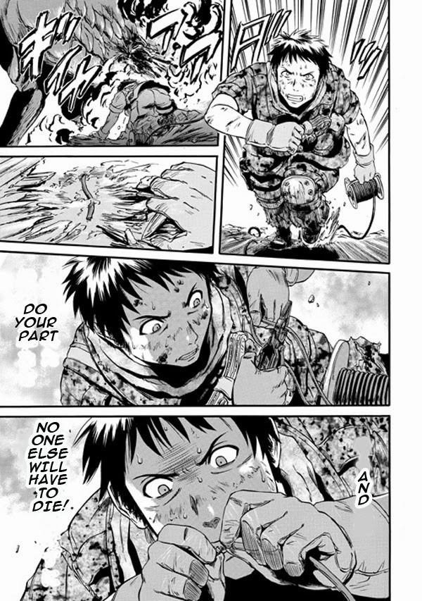 Gate – Jietai Kare No Chi Nite, Kaku Tatakeri Chapter 45 - Page 15 in English