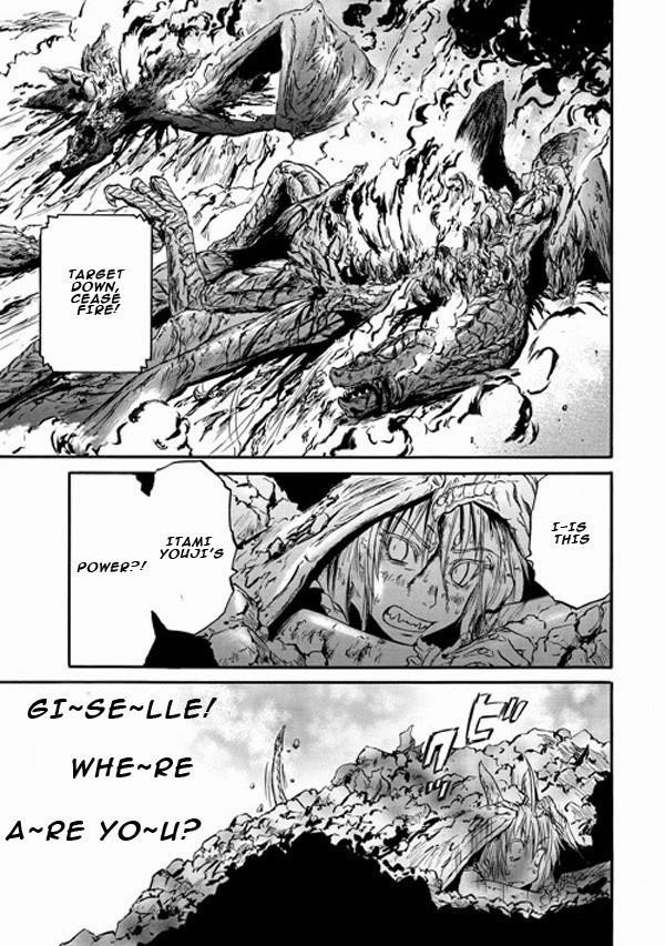 Gate – Jietai Kare No Chi Nite, Kaku Tatakeri Chapter 46 - Page 34 in English