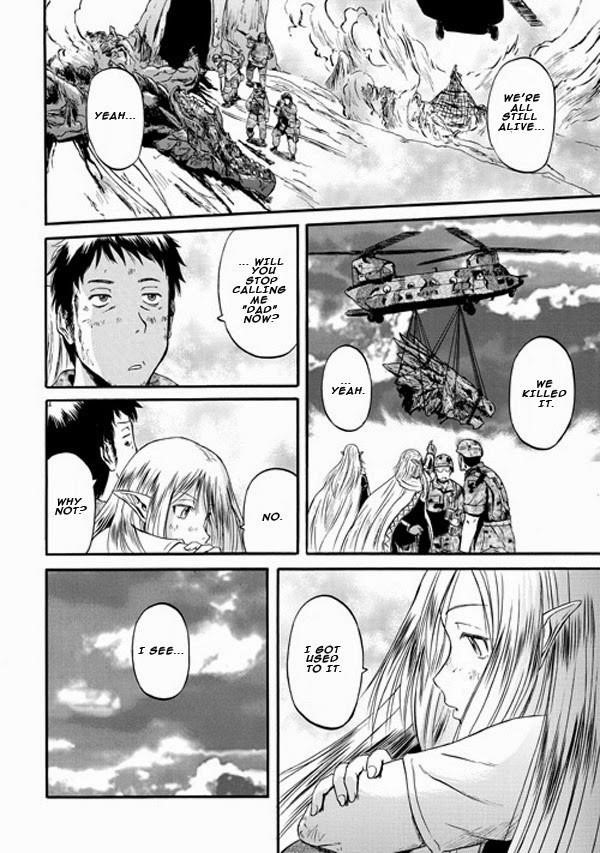 Gate – Jietai Kare No Chi Nite, Kaku Tatakeri Chapter 46 - Page 38 in English