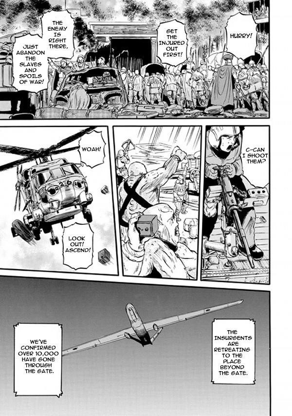 Gate – Jietai Kare No Chi Nite, Kaku Tatakeri Chapter 48 - Page 13 in English