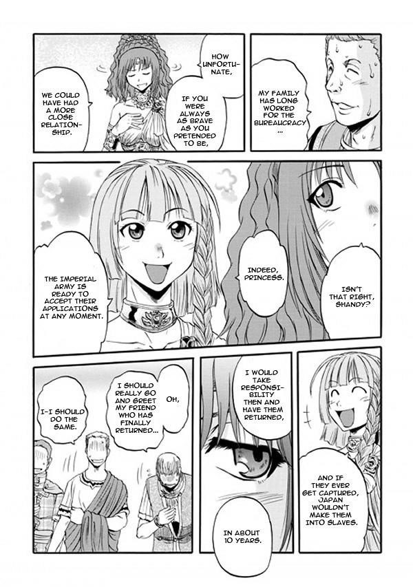 Gate – Jietai Kare No Chi Nite, Kaku Tatakeri Chapter 48 - Page 22 in English