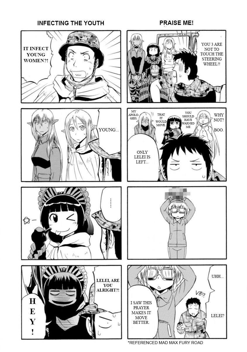 Gate – Jietai Kare No Chi Nite, Kaku Tatakeri Chapter 49.5 - Page 3 in English