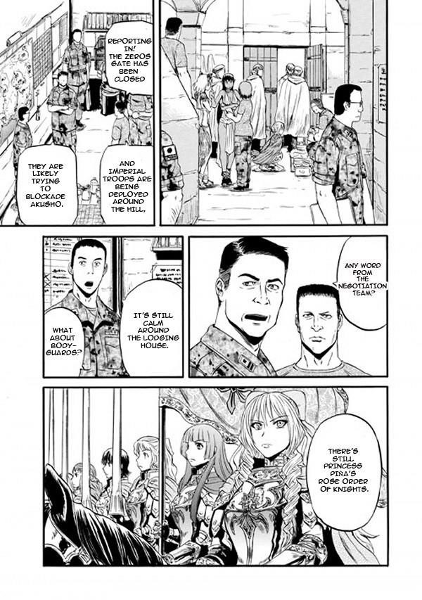 Gate – Jietai Kare No Chi Nite, Kaku Tatakeri Chapter 49 - Page 12 in English