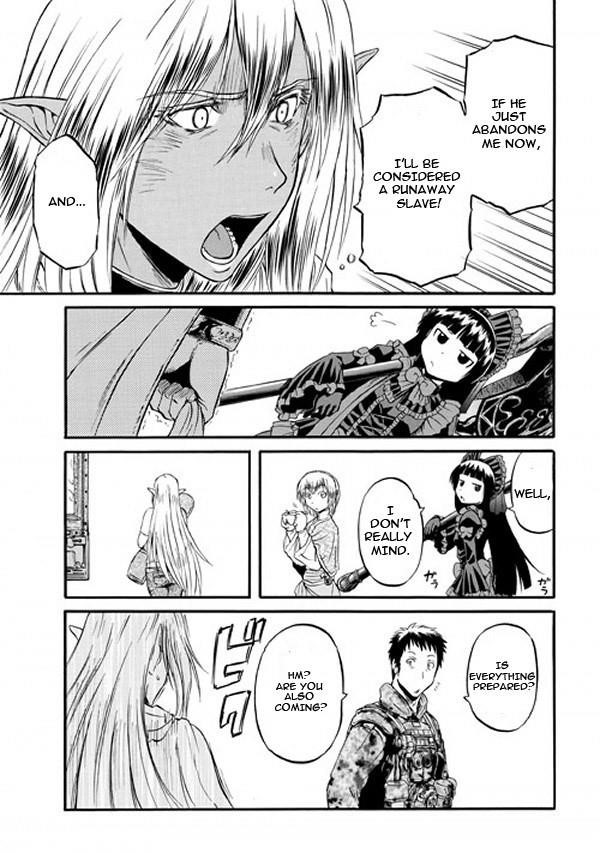 Gate – Jietai Kare No Chi Nite, Kaku Tatakeri Chapter 49 - Page 21 in English