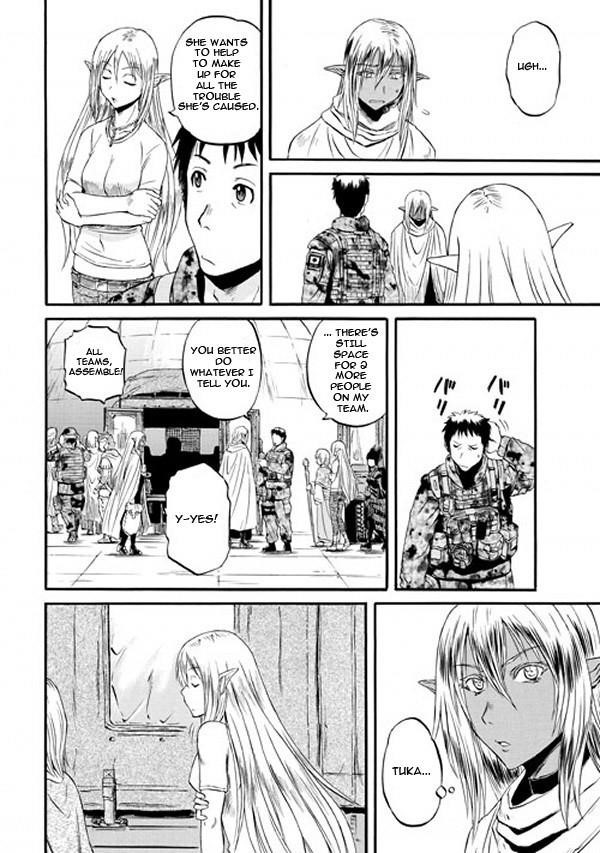 Gate – Jietai Kare No Chi Nite, Kaku Tatakeri Chapter 49 - Page 22 in English