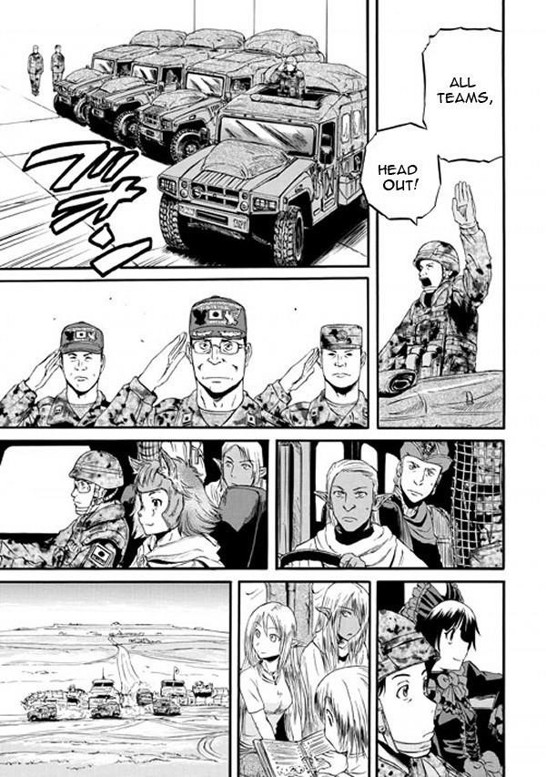 Gate – Jietai Kare No Chi Nite, Kaku Tatakeri Chapter 49 - Page 23 in English