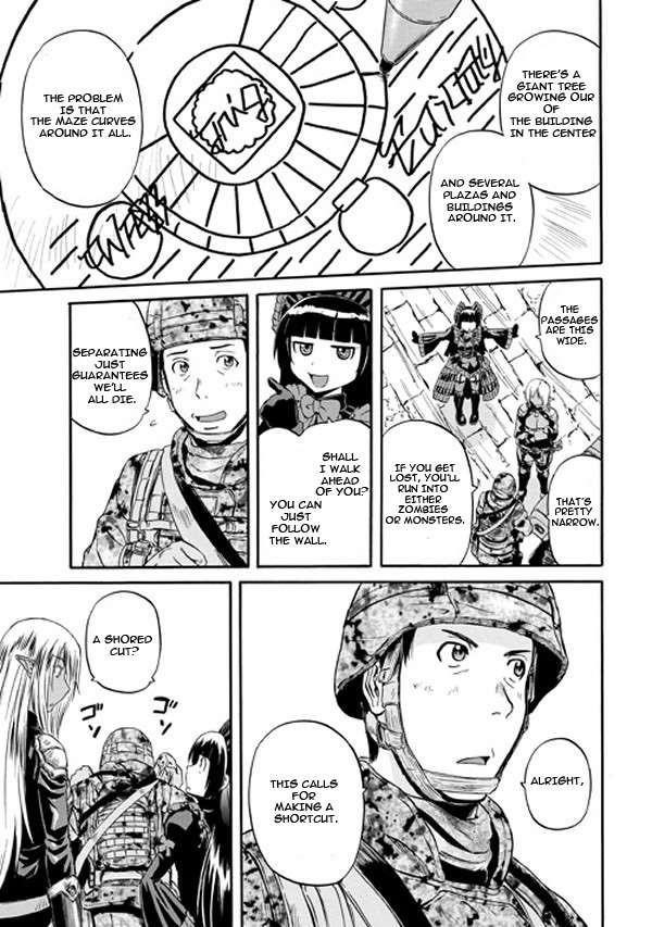 Gate – Jietai Kare No Chi Nite, Kaku Tatakeri Chapter 50 - Page 13 in English