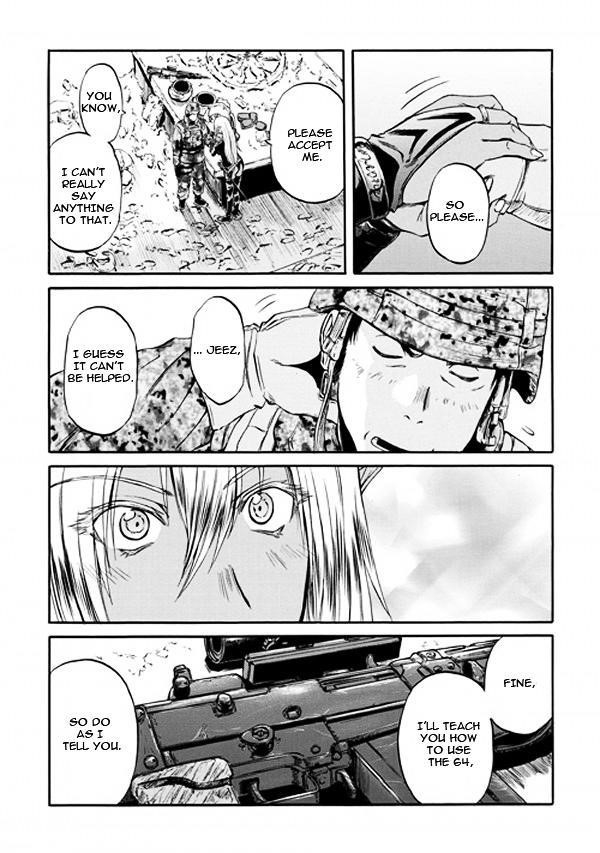 Gate – Jietai Kare No Chi Nite, Kaku Tatakeri Chapter 51.2 - Page 10 in English
