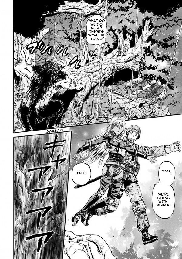 Gate – Jietai Kare No Chi Nite, Kaku Tatakeri Chapter 51.2 - Page 21 in English